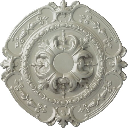 Ekena Millwork Southampton Ceiling Medallion (Fits Canopies up to 2 3/4"), 16 3/8"OD x 1 3/4"P, Flash Copper CM17SOFCS